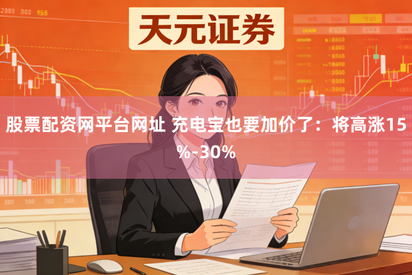 股票配资网平台网址 充电宝也要加价了：将高涨15%-30%